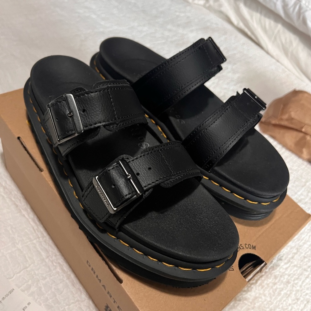 Dr. Marten Myles Platform Sandals worn only once. Perfect condition.